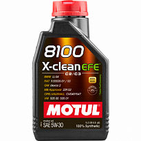 Motul Масло моторное синтетическое 8100 X-CLEAN EFE VN 111687 5w30 1л